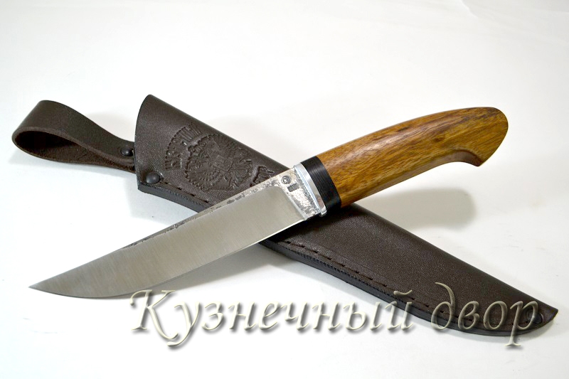 Нож  "Шторм" сталь -Х12МФ кованая, рукоять- орех. 