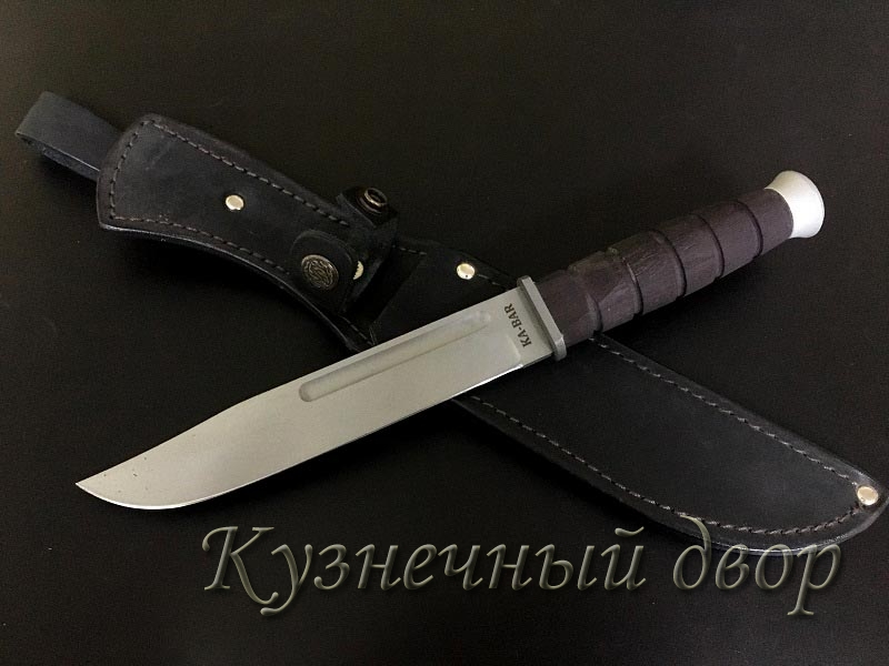 Нож "Каbar" сталь-50Х14МФ, рукоять-черный граб.