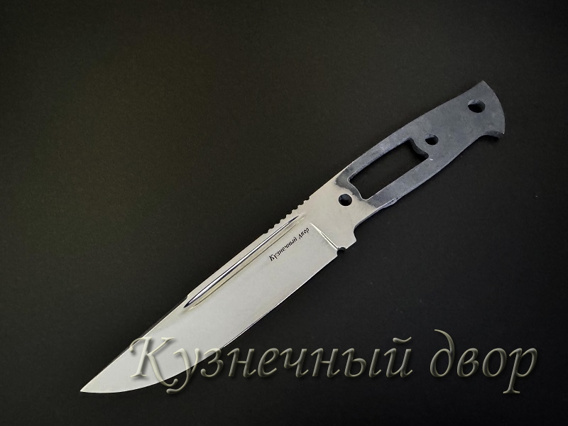Клинок "Барс"  цельнометаллический, сталь- D2 .