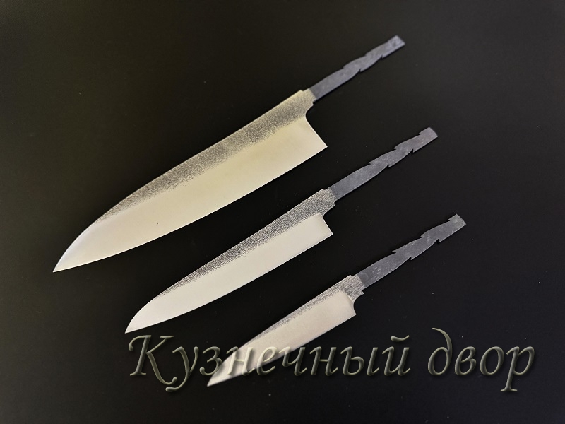 Клинки для кухонных ножей из стали  95Х18. 