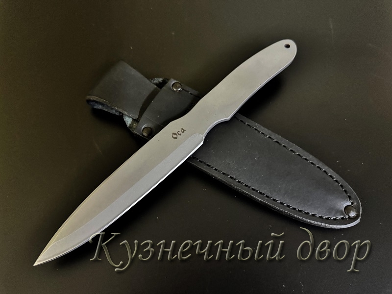 Нож "Оса" (новый) с антибликовым покрытием. Сталь 40Х13.