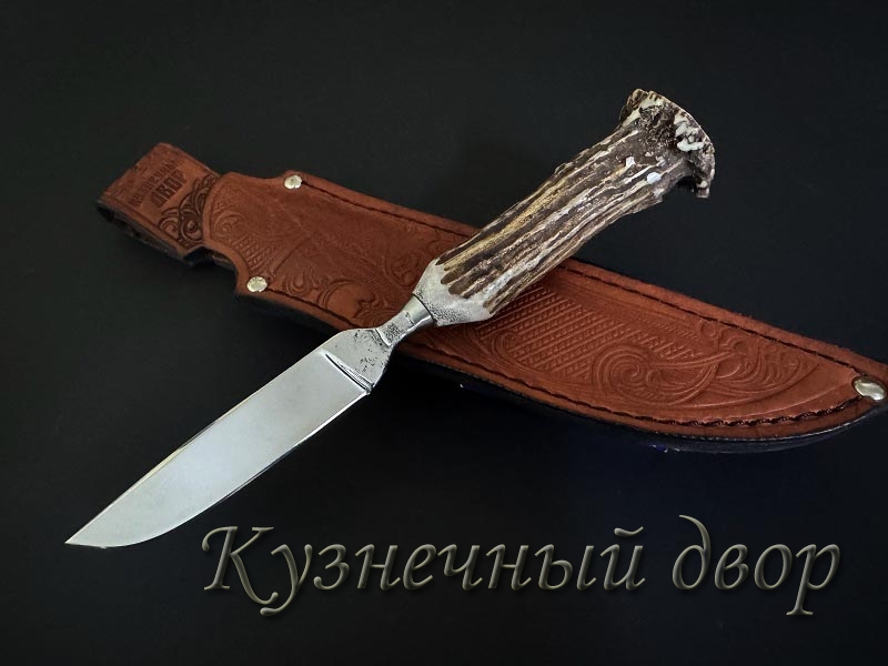 Нож "Скальпель",  сталь-40Х10С2М, рукоять-натуральная кость.