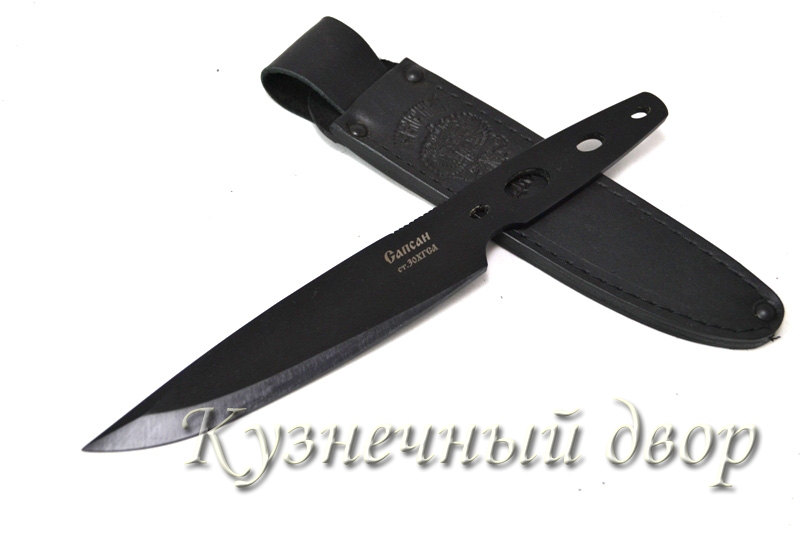 Нож "Сапсан" с оксидированным покрытием 