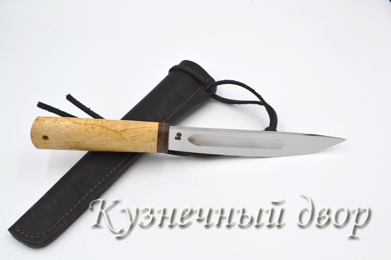 Нож "Якутский" сталь 110Х18 кованая